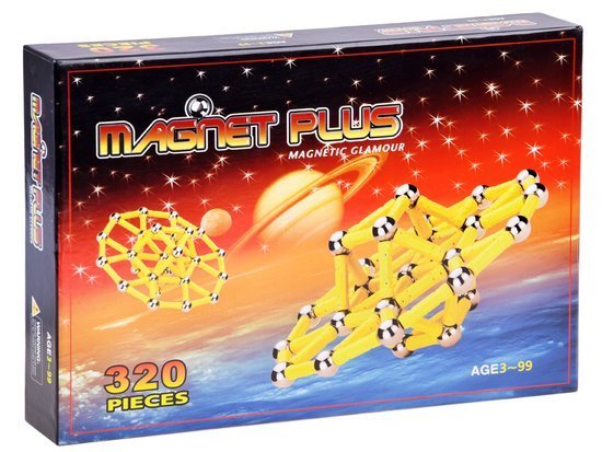 Magnetic blocks 320 elements Magnastix ZA1798
