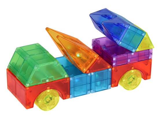 Magnetic blocks 64-pieces Illuminated magnetic blocks ZA5240