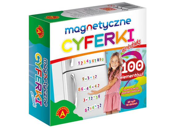 Magnetic letters for the fridge 100 pieces TA0104