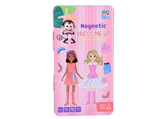 Magnetic puzzle Dress up your doll in unique styles ZA5198