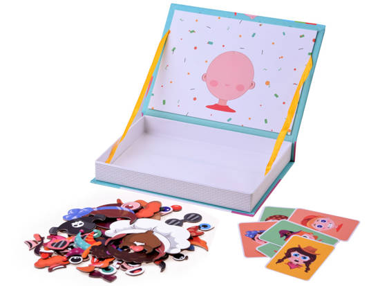 Magnetic puzzle Faces happy faces 55el ZA4409