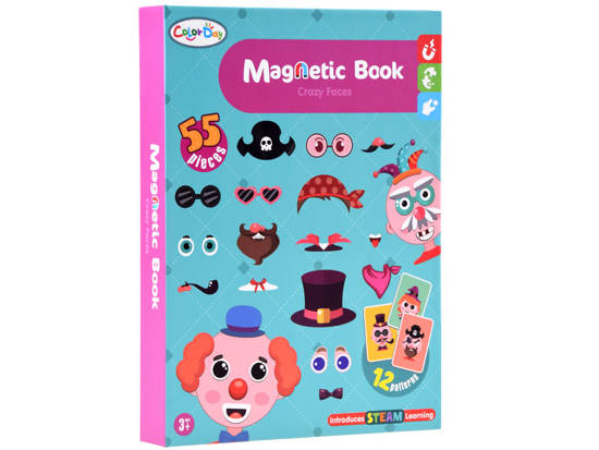 Magnetic puzzle Faces happy faces 55el ZA4409