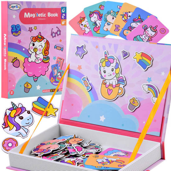 Magnetic puzzle fabulous Unicorn 39 pieces ZA4406