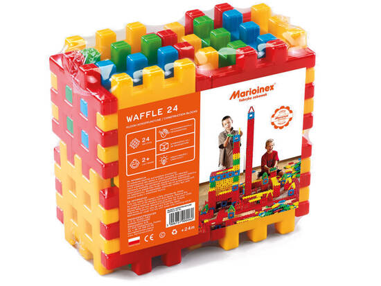 Marioinex Construction blocks cube Waffles 24 ZA5034