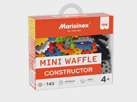 Marioinex Creative mini waffle blocks 140 pieces Constructor ZA5492