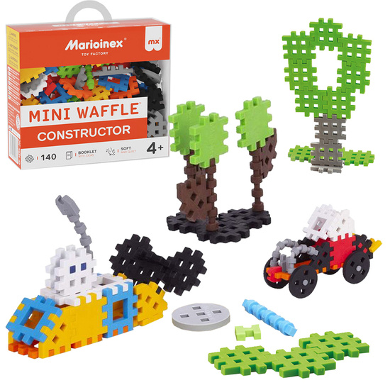 Marioinex Creative mini waffle blocks 140 pieces Constructor ZA5492