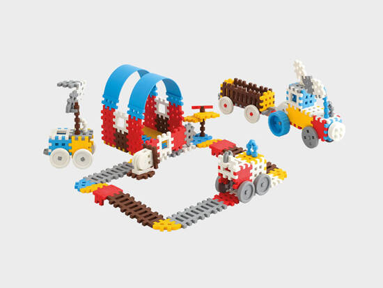 Marioinex Klocki Waffle Mini constructor 140 pieces ZA5396