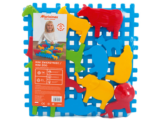 Marioinex Mini Zoo Blocks 14 pcs. ZA5038