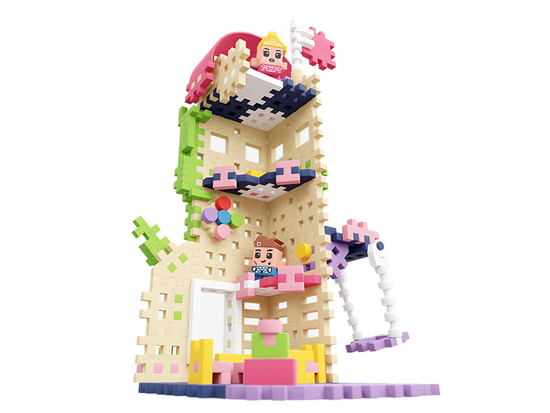 Marioinex Mini waffle blocks Tower of Fantasy 148 pieces 2 figures ZA5493