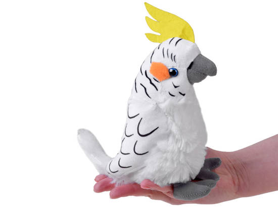 Mascot Parrot white nymph 17cm 13574