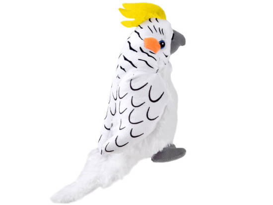 Mascot Parrot white nymph 17cm 13574