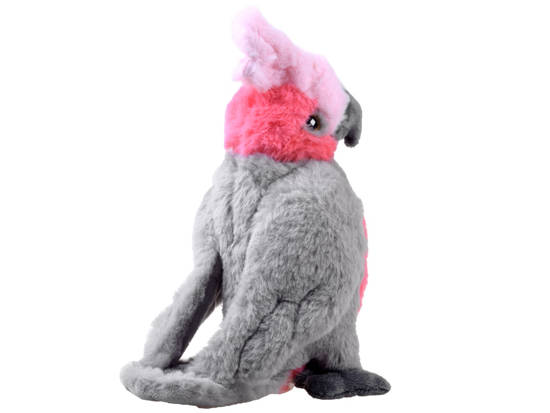 Mascot parrot pink cockatoo 22cm 13841