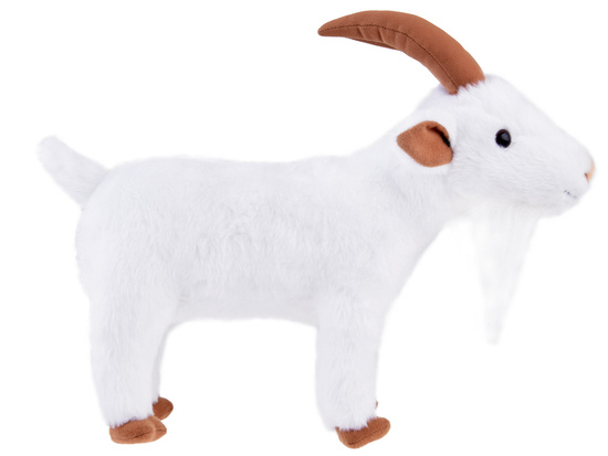 Mascot plush toy white Goat 38 cm 13992