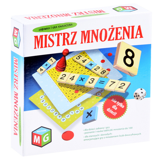 Master of Multiplication Game learning Tables GR0457