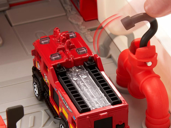 Mattel Matchbox Fire Department Set + Fire Truck ZA5526