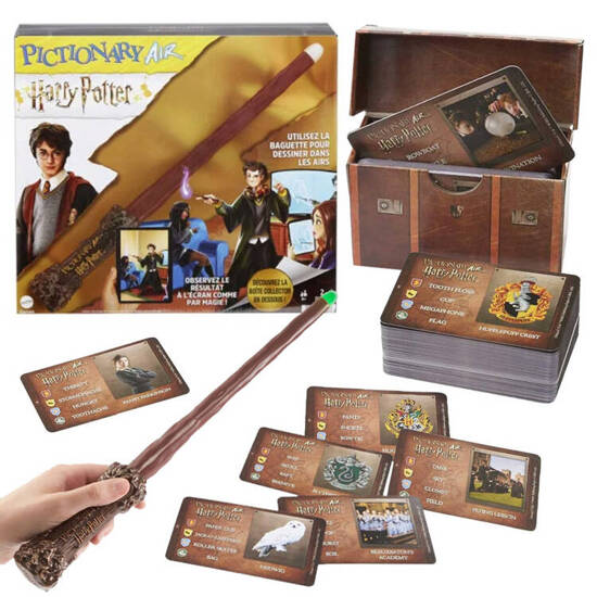 Mattel Puns Game Pictionary Air Harry Potter Wand Applique GR0703