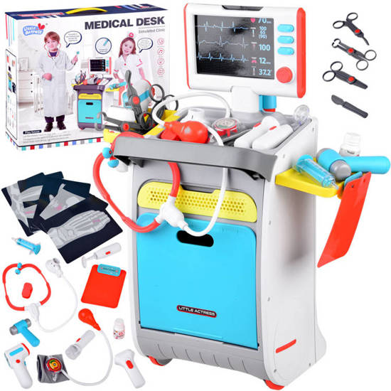 Medical kit doctor health clinic Medical desk ZA4197