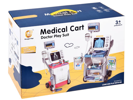 Medical trolley set of a small doctor ZA4273 NI