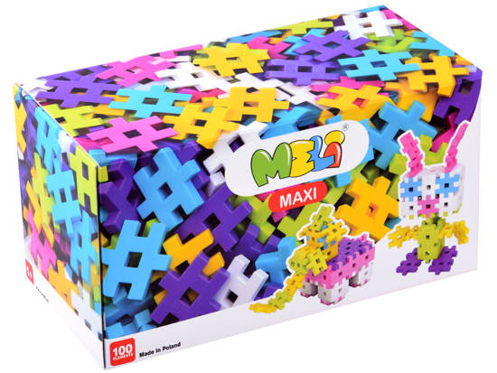 Meli Maxi Pink 100-piece 50404 building blocks