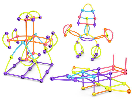 Meli Stik 300ele stick straw blocks 50601