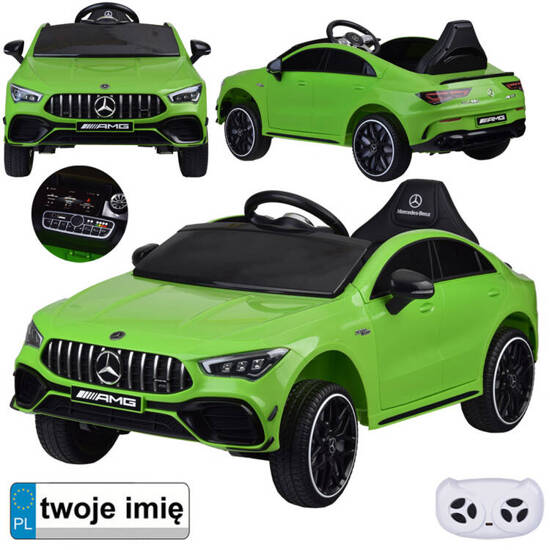 Mercedes AMG CLA 45s battery-powered car for children, rocking effect PA0307