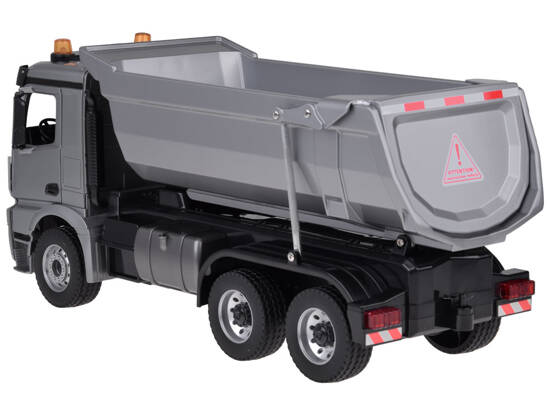 Mercedes Arocs METAL steerable dump truck EE moving semi-trailer 1:20 RC0667