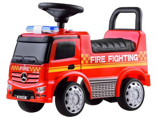 Mercedes vehicle FIRE BRIGADE, toy car, pusher ZA3689