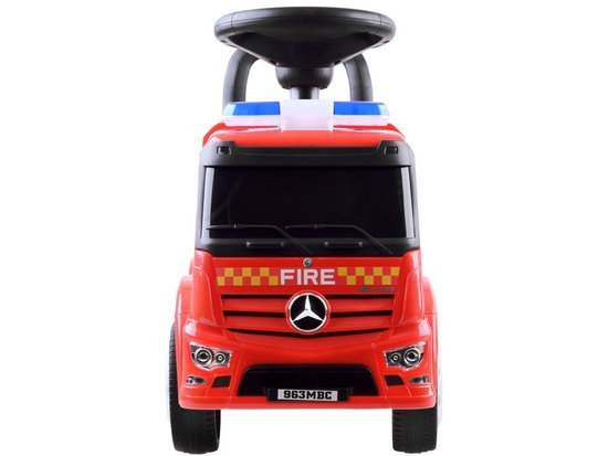 Mercedes vehicle FIRE BRIGADE, toy car, pusher ZA3689