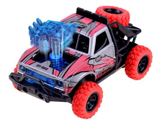 Metal Car Predator 4x4 stunt driving Light + sound ZA3581