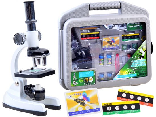 Metal Microscope set of a young scientist ES0024