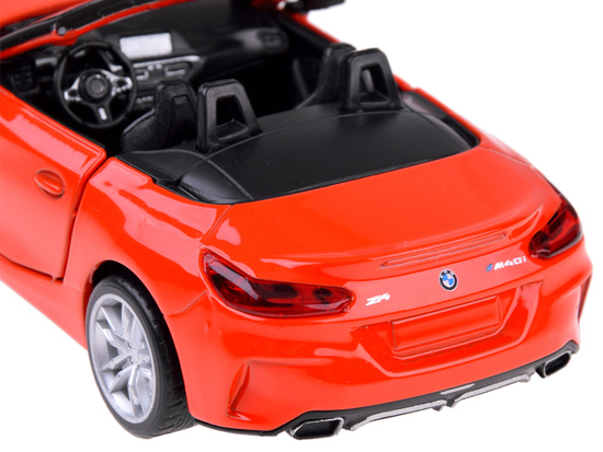 Metal car collector's model BMW Z4 M40i convertible light ZA5049