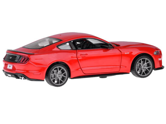 Metal car model 2018 Ford Mustang GT scale 1:34 light sound ZA4616