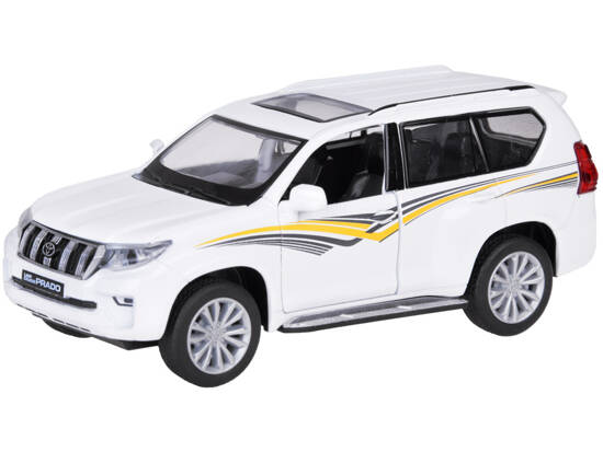 Metal car model TOYOTA LAND CRUISER PRADO light sound SUV ZA5056