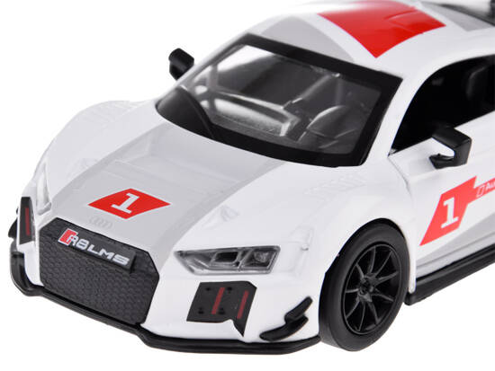 Metal car sports model Audi R8 LMS scale 1:32 sounds lights ZA4609