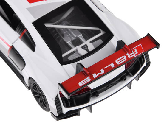 Metal car sports model Audi R8 LMS scale 1:32 sounds lights ZA4609