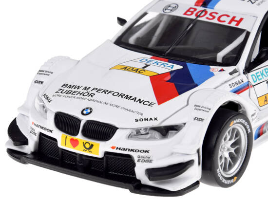 Metal sports car model BMW M3 DTM scale 1:32 sounds lights ZA4608