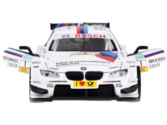 Metal sports car model BMW M3 DTM scale 1:32 sounds lights ZA4608