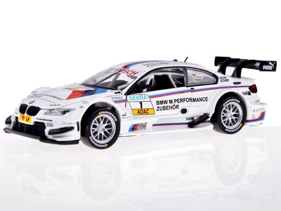 Metal sports car model BMW M3 DTM scale 1:32 sounds lights ZA4608