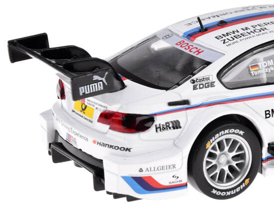 Metal sports car model BMW M3 DTM scale 1:32 sounds lights ZA4608