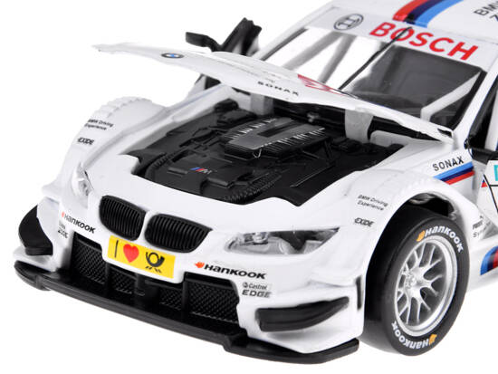 Metal sports car model BMW M3 DTM scale 1:32 sounds lights ZA4608