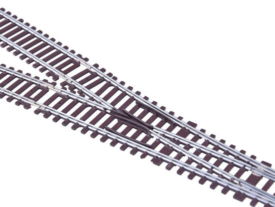 Metal tracks for the HO starter train, turns, siding, switch, 3m RC0644