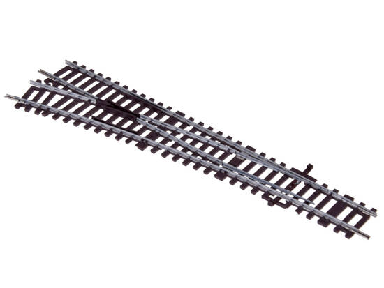 Metal tracks for the railway, switch points, turnouts, spacing 17mm H0 1:87 RC0649