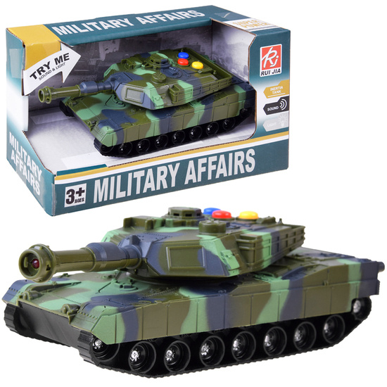 Military camo tank light sound ZA4267 ZI