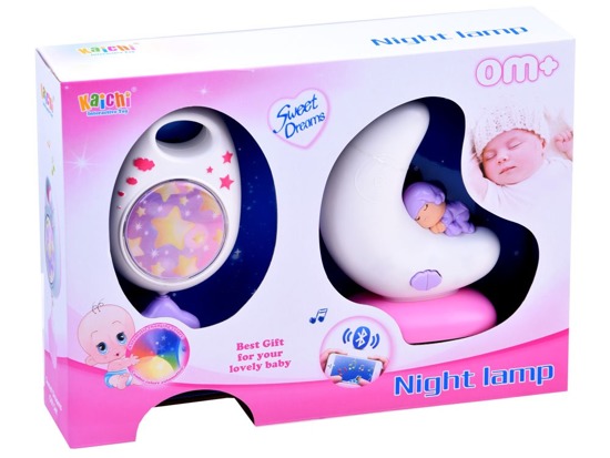 Mobile Music Box 2in1 with Bluetooth Set - Night Light for Crib ZA2645