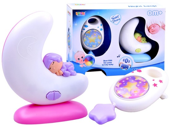 Mobile Music Box 2in1 with Bluetooth Set - Night Light for Crib ZA2645