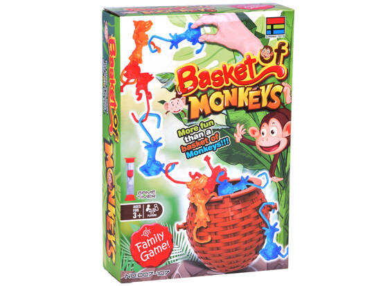 Monkey Rope Skill Game Monkeys in a Basket Falling Monkeys GR0685