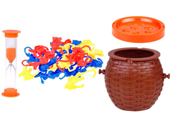 Monkey Rope Skill Game Monkeys in a Basket Falling Monkeys GR0685