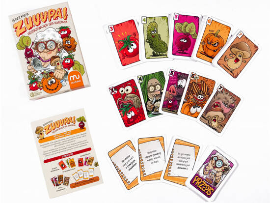 Muduko warming up card game Zuuupa for the whole family GR0725