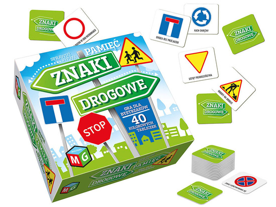 Multigame Memory game Road signs test your memory GR0717