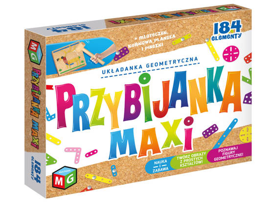 Multigra Nail game MAXI puzzle hammer ZA4029